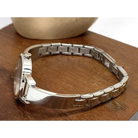 Citizen Women's Watch EZ6370-56X Quartz Pink Dial 26mm Silver Bangle Ste… - Picture 7 of 12